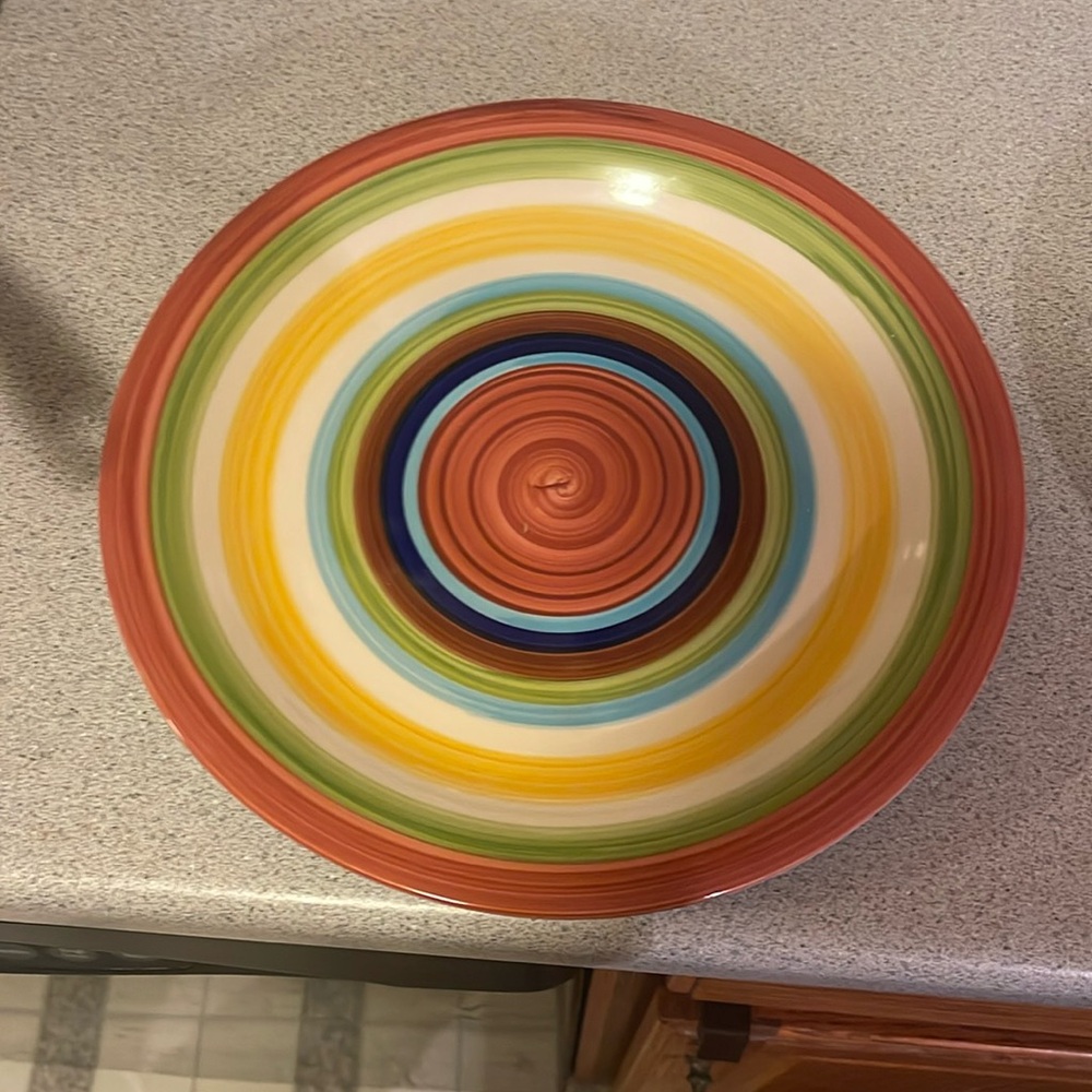 Large dinner plates